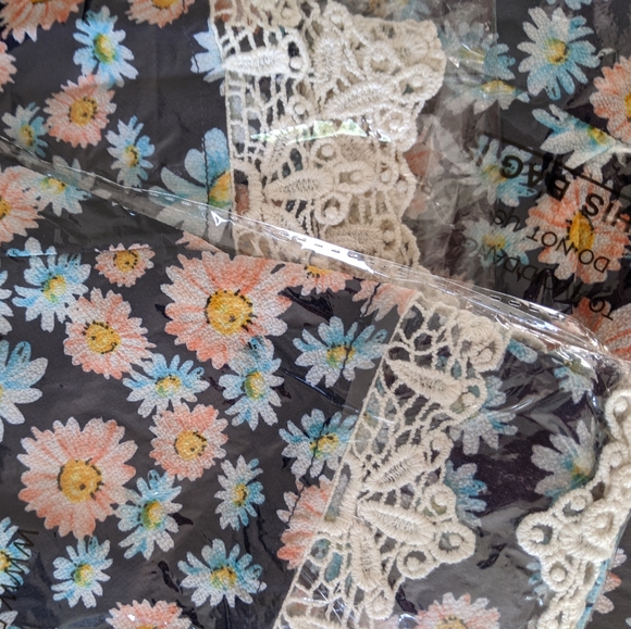 Lace Trimmed Dress - Picture 6 of 7